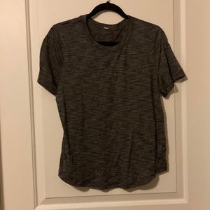 Gray Loose Fitting lulu T shirt